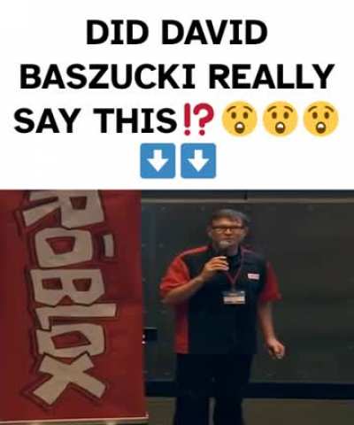 David NO!