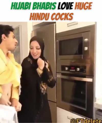Hijabi Bhabhis get their holes pounded by Harami Hindu neighbourhood boys and turned into Msluts while their hubbies toil away at work