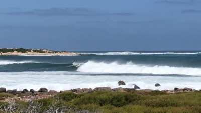 Recent swell in Margarett River was a cracker!