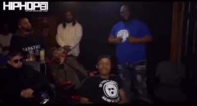 This is basically Bosstop and C Thang in that infamous interview 😭 When he said he killed a nigga I SEEN HIM DO IT! I know he did it for a fact 😂
