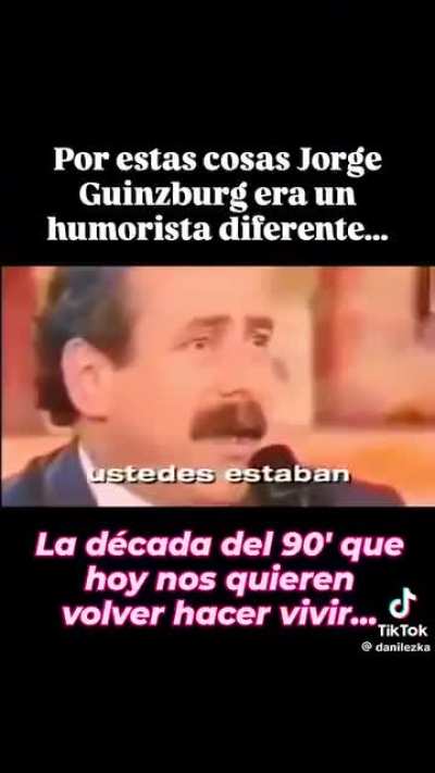 Guinzburg te habla de lo que nos pasa hoy (hace 30 años atrás)