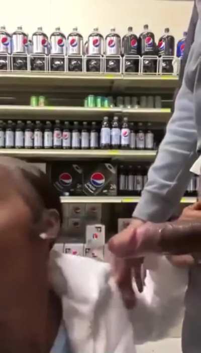 In the store is crazy