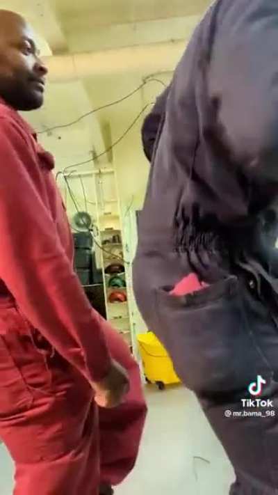 My man&rsquo;s vibing in the Navy