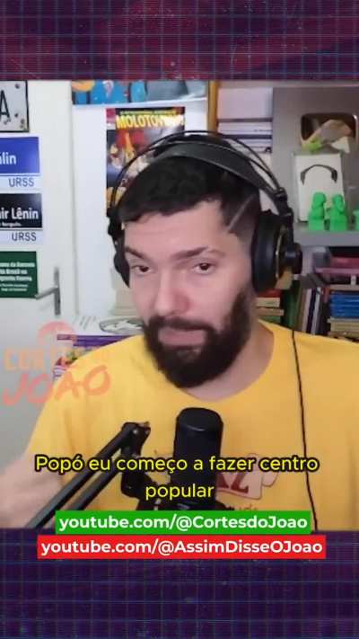 Jo&atilde;o Carvalho desafiando Pop&oacute; para porrada. 