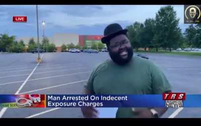 Man charged with indecent exposure