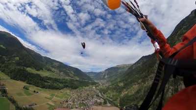 Just had the most amazing two weeks learning to paraglide in Le Châble - Switzerland!