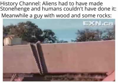 He's an alien, I guess