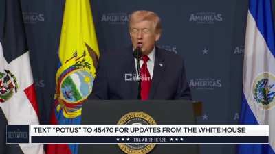 UA POV: Trump says he's trying to bring the war to an end, as a favour to Europe, and a favour to "life".