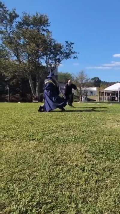 Duel of the boffers. Summerville Ren Faire