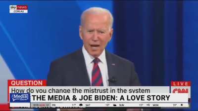 When you forget you’re supposed to be pretending it’s “safe and effective” on national television…