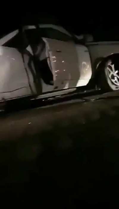 14-year-olds were involved in a accident 190km/h (120MPH).