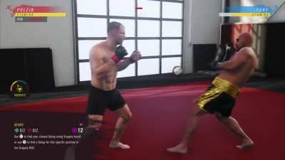 [video] EA&rsquo;s stellar QA work in UFC 4 &mdash; Using Tyson Fury for career mode. He nearly doubles in size once I grapple with my sparring partner