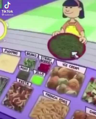 I want peas