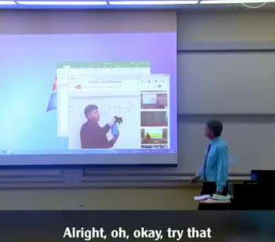 Genius math professor