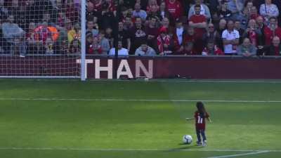 I think our forwards might need some tips from Makka on how to put the ball into the net