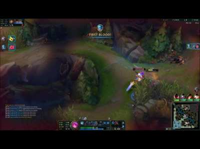 Lvl 1 1v2, E is busted against melee enemies