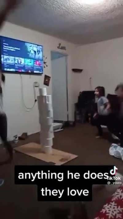 Man pulls extreme stunt and the crowd goes wild!