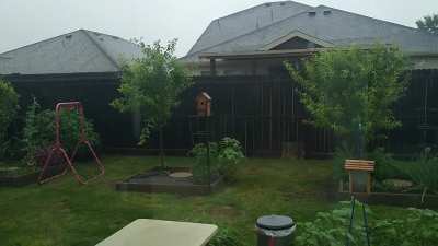 30 seconds of Texas garden rain