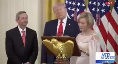 Paula White compares Trump to Jesus during event with faith leaders: "You were betrayed and arrested and falsely accused. It's a familiar pattern that our Lord and Savior showed us. Because of His resurrection, you rose up."
