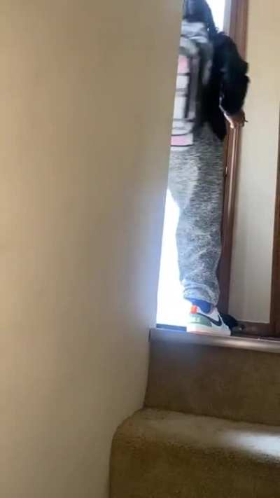 Kids thought they were home alone.
