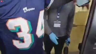 Goodwill refusing entry to a group of BLM supporters