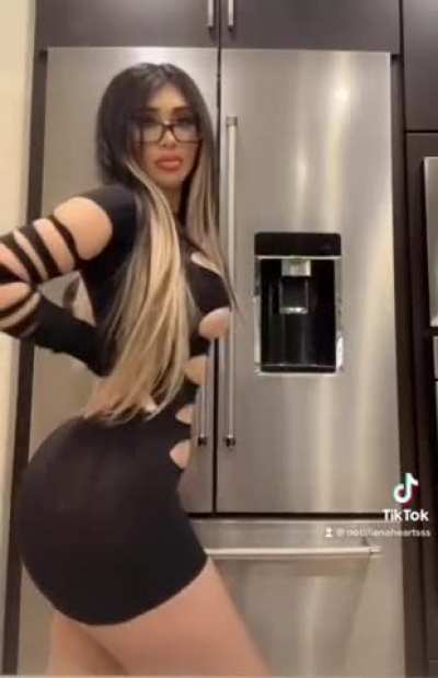 black dress
