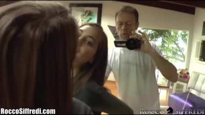Riley Reid sucks &amp; fucks Rocco in pre scene