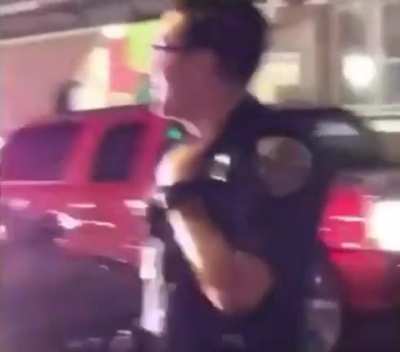 Even the cops couldn't believe it...