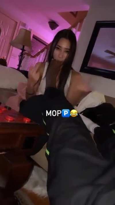 Natasha eating feet 🤣