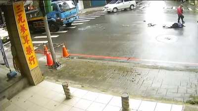 [LFO] Unfortunate Woman Riding a Scooter Final Destinationed by Careless Driver | China 🇨🇳