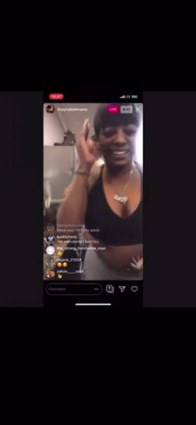 I been wanting to see her tits for the longest.... She&rsquo;s a les but I&rsquo;ll still smash....