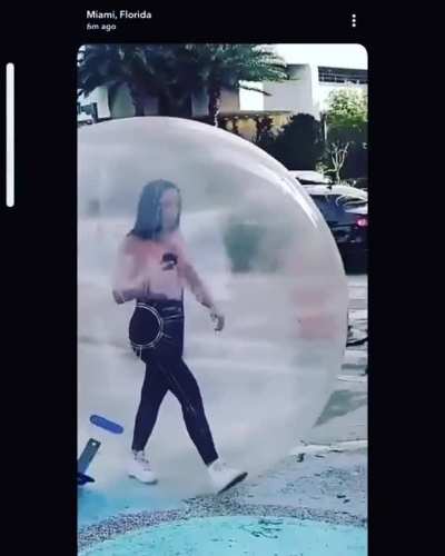 Bubble girl