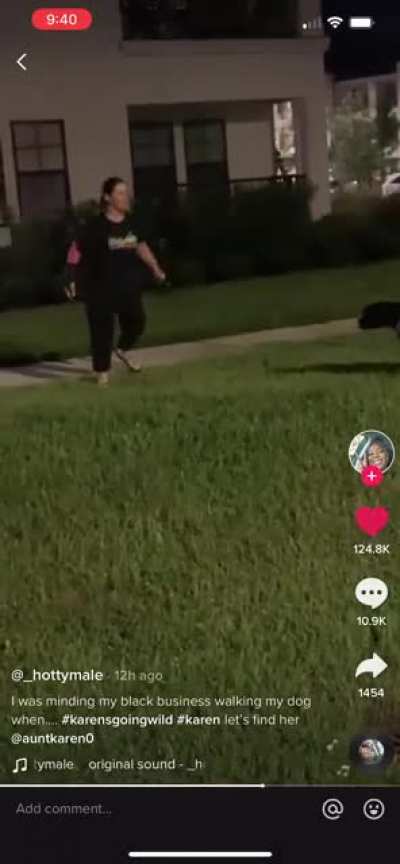 Karen won&rsquo;t let black woman walk her dog in peace.