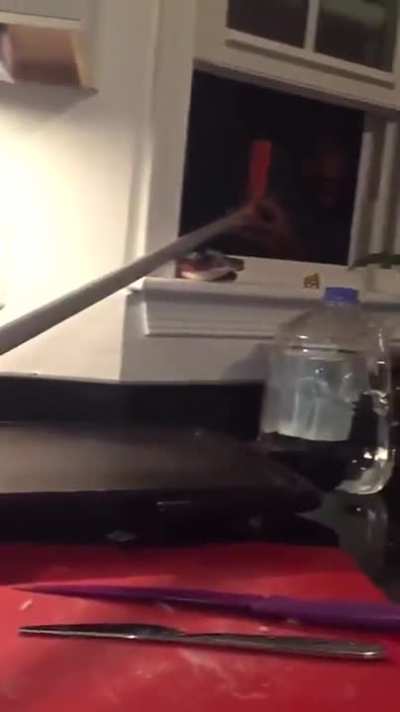 Cooking with oil can be really dangerous.