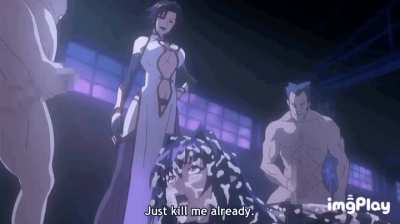 Defeated and shown off by her worst enemy