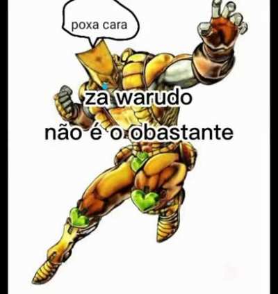 Acabou pro jotaro