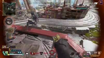 My Gibby absolutely flattened this man