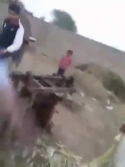 Calmest day in India