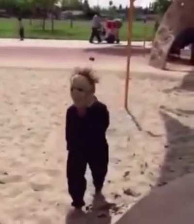 Look where your goin kid
