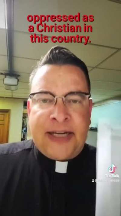 priest is fed up