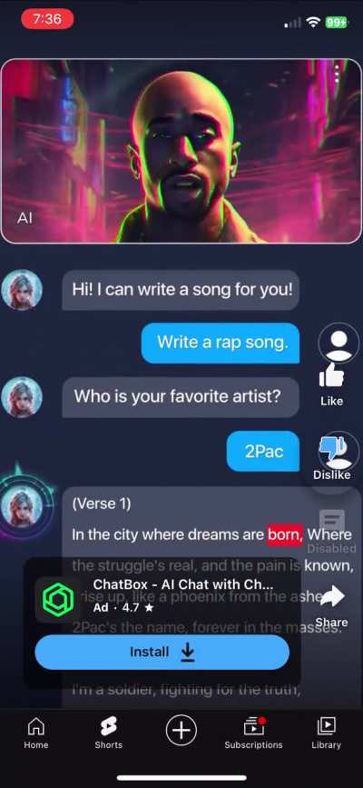 the song they are trying to use to advertise is so fucking bad 💀💀