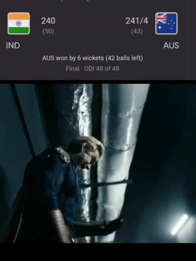 Heartbreaking moment 