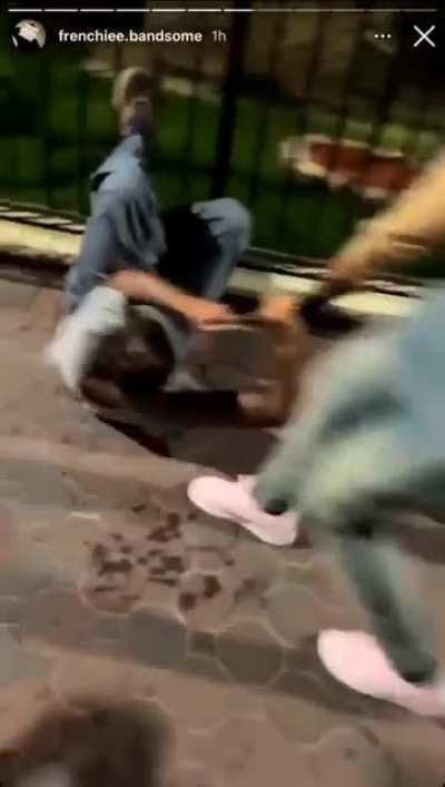 Don't abuse animals in front of "Animal Lovers " or prepare get handled. He was dragging a dog by the leash &amp;amp; Dog owners seen him &amp;amp; did it back to him.