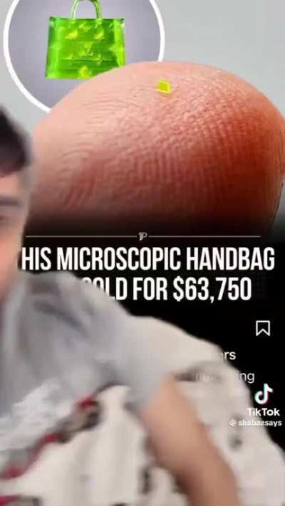 You can't afford this purse because you are poor