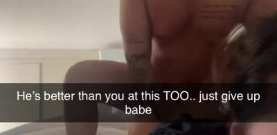 Just give up babe! Your bully does EVERYTHING better!