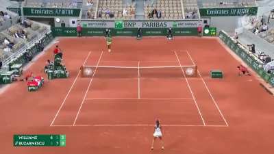 Serena &amp;amp; Buzarnescu - Point of the match