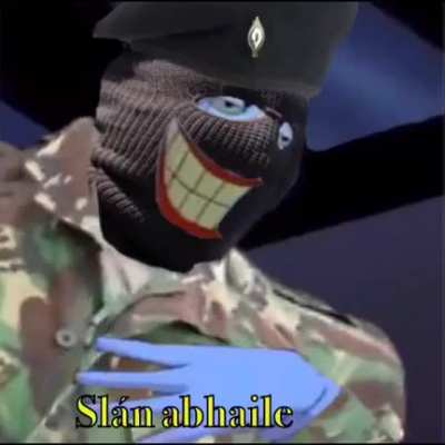 Sl&aacute;n abhaile