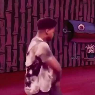 paul pogba in the man u dressing room celebrating a 1-1 draw