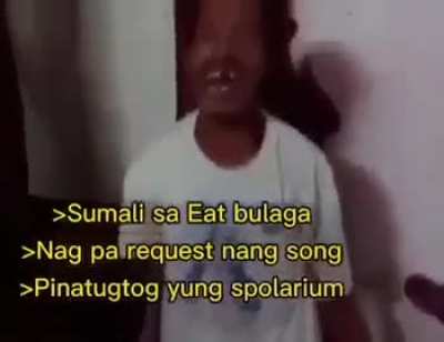 *Tinangal sa show*