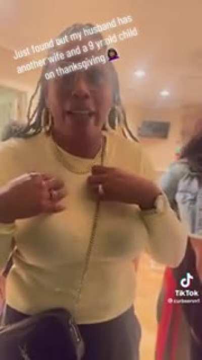 Woman Follows Her Husband On Thanksgiving, Meets His Other Wife &amp;amp; 9 Year Old Kid!